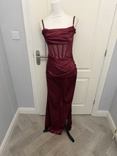 Shein Size 8 Garnet Red Gem