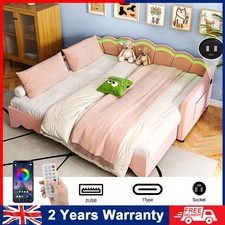 Day bed upholstered - bed, single