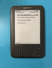 Amazon Kindle 3rd Generation