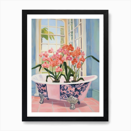 Bathtube full orchid in a - full,