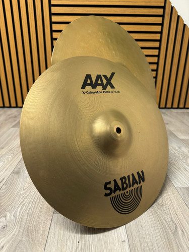 Sabian aax celerator hats - aax, x-celerator