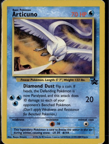 Articuno promo wotc - promo,