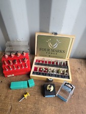 Router Bit Set 32pc 1/4" Shank Woodworking Carpenter Tools