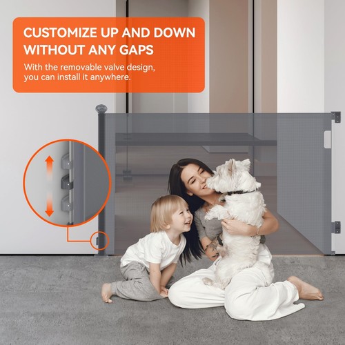Retractable stair gate - gate, extra