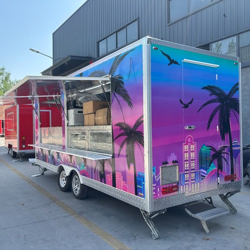 Custom twin axle catering - axle,