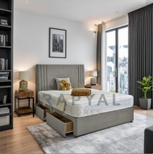 ORTHOPAEDIC DIVAN BED SET WITH