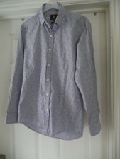 Mens Designer Shirt Steel and