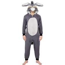 Kids Xmas Nativity Donkey Costume School Flannel Fleece Fancy Dress Costume