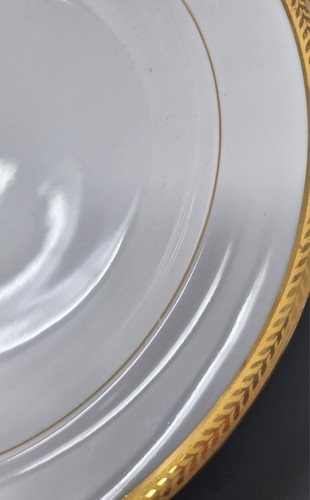 Limoges france white - and, gold