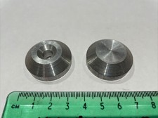Aluminium Machined Turned Glass Glazing Fixings Buttons balustrade windows Etc