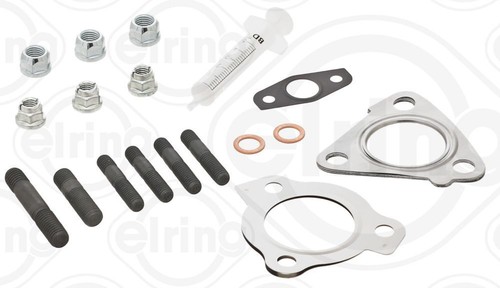 Turbo mounting gasket set - set, for