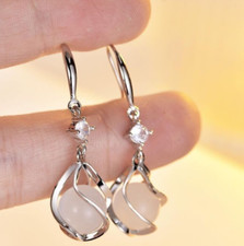 925 Sterling Silver Twist CZ