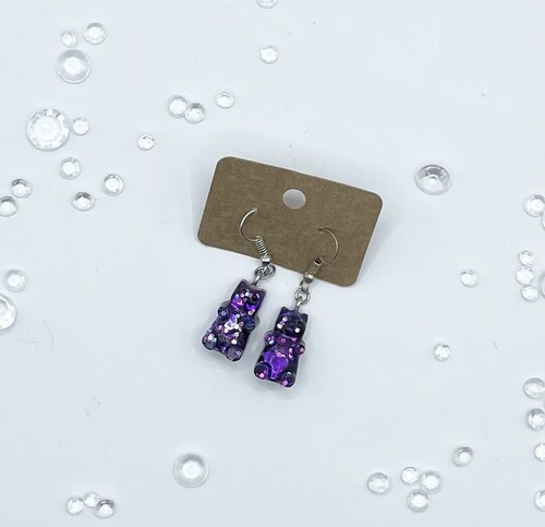 Handmade epoxy resin - handmade, purple