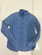 zara mens shirt denim size - Small slim fit