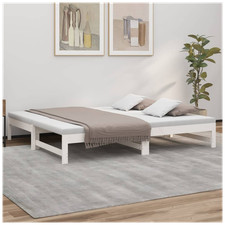 Daybed White Solid Pine