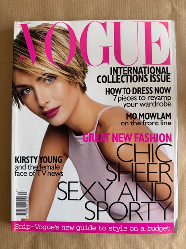 British vogue magazine - british,