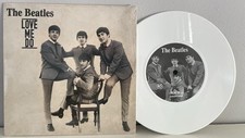 Love Me Do/PS I Love You By The Beatles 7” White Vinyl Single