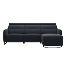 Stressless Emily Steel Sofa 2 seater + Long Seat + Recliner RRP £8768