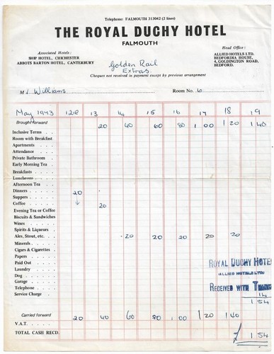 Falmouth 1973 royal duchy - -,