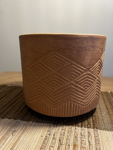 Contemporary geometric carved - contemporary,