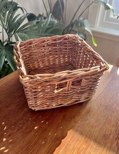 Vintage Wicker Basket Storage