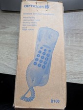 Argos Opticom B100 Touch Tone Wall Mountable Corded Slimline Telephone