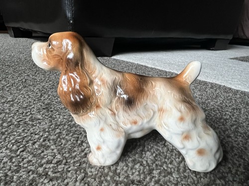 Vintage ceramic springer - ceramic,