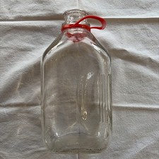 Vintage Half Gallon Clear