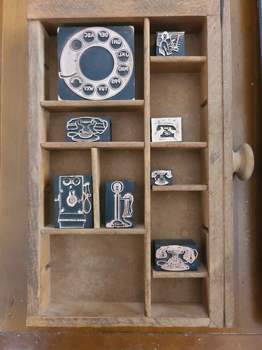 Vintage telephone printing - vintage,