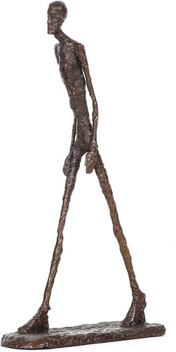 Bronze giacometti walking - bronze, giacometti's