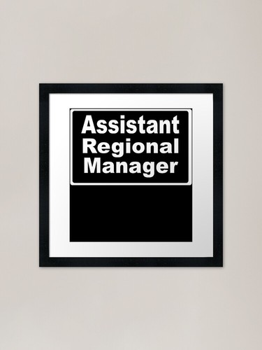 Assistant regional manager