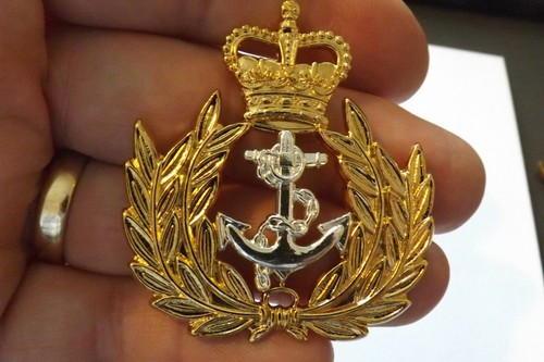 Military badge royal - royal, navy