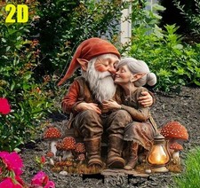2D Gnomes Garden Statue /Magic