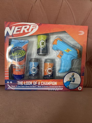 Nerf blaster with cans bath - bath, &