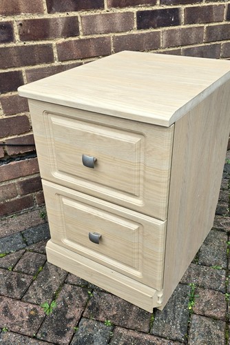 Oak bedside table - oak,