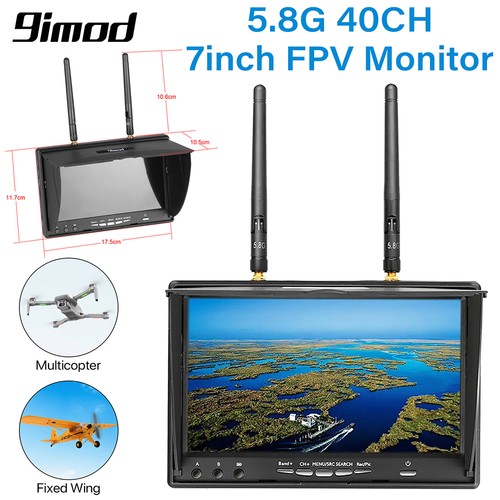 9imod lcd5802d fpv monitor dvr - lcd5802d,