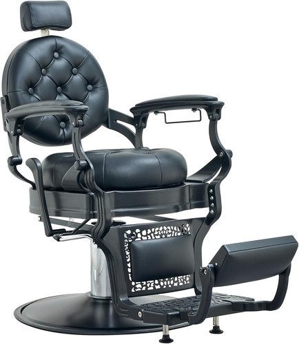 Classic black vintage barber - black,