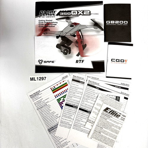 Blade 350 qx2 combo manual - blade,