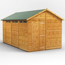 Shed | Power Apex Garden Sheds | Security Shed | Sizes 10x4 up to 14x8
