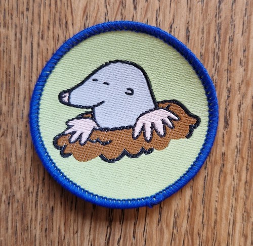 Girlguiding old mole - old, brownie