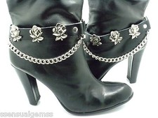 Roses Black Leather Biker
