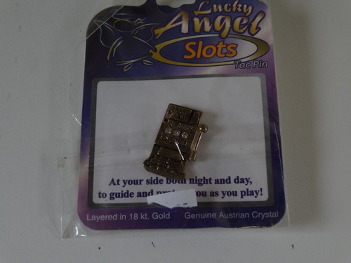 Lucky angel lapel tac pin - angel,