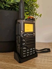 Quansheng Uv-K5 / K6 vhf uhf handheld radio desktop stand 3D printed.