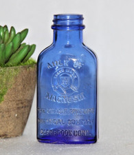 Vintage Milk of Magnesia Blue