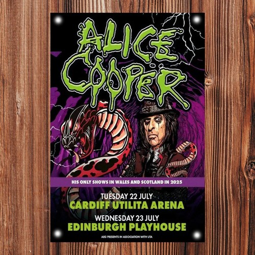 Alice cooper cardiff - alice,