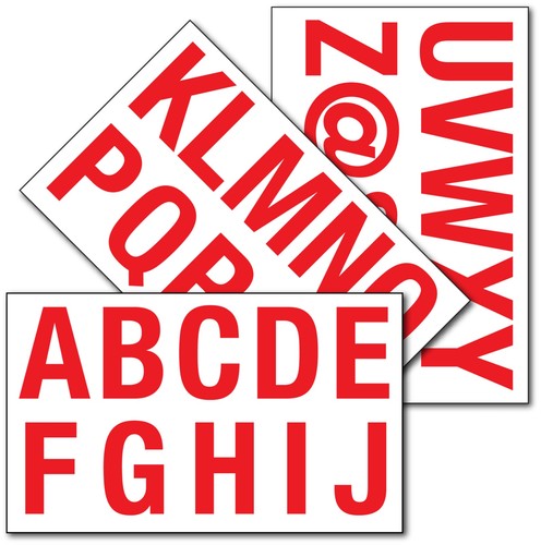 Letters alphabet vinyl - letters,
