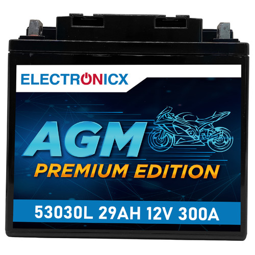 Electronicx agm motorcycle - electronicx,