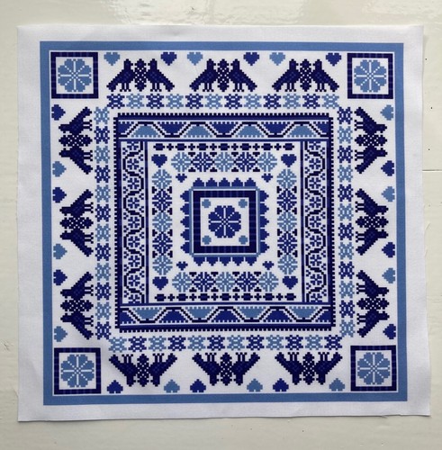 Fabric panel 100 - fabric, cotton