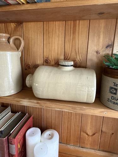 Vintage stoneware hot - vintage, water