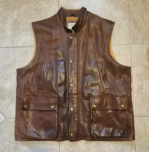 Orvis munitions leather - leather, vest